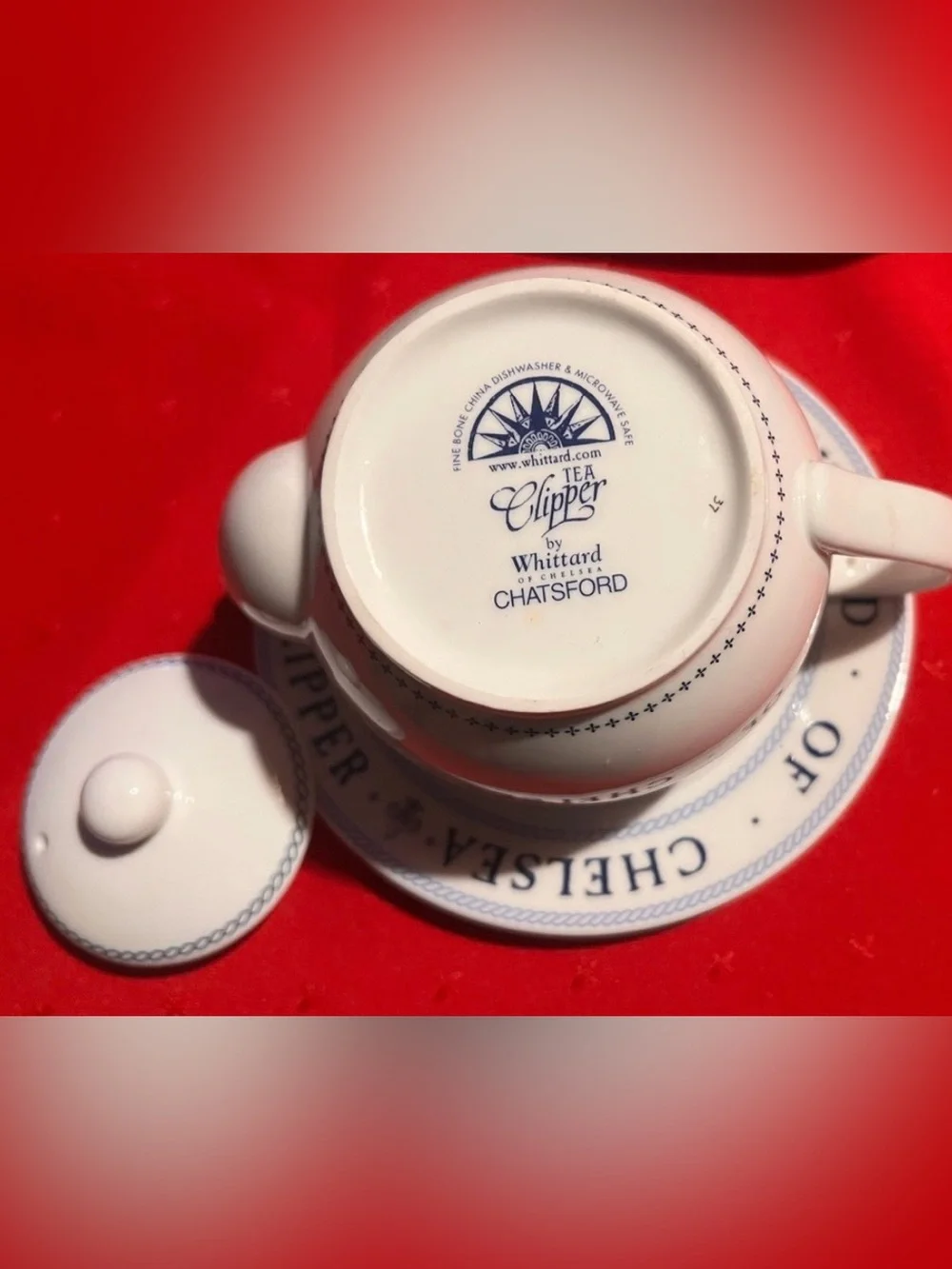 Vintage Teapot & Footed Cup In One